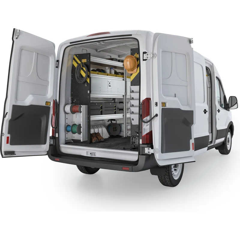 Ranger Design Electrician Van Shelving Package for Ford Transit Mid Roof 148" Wheelbase Model FTM-11 - Image 3