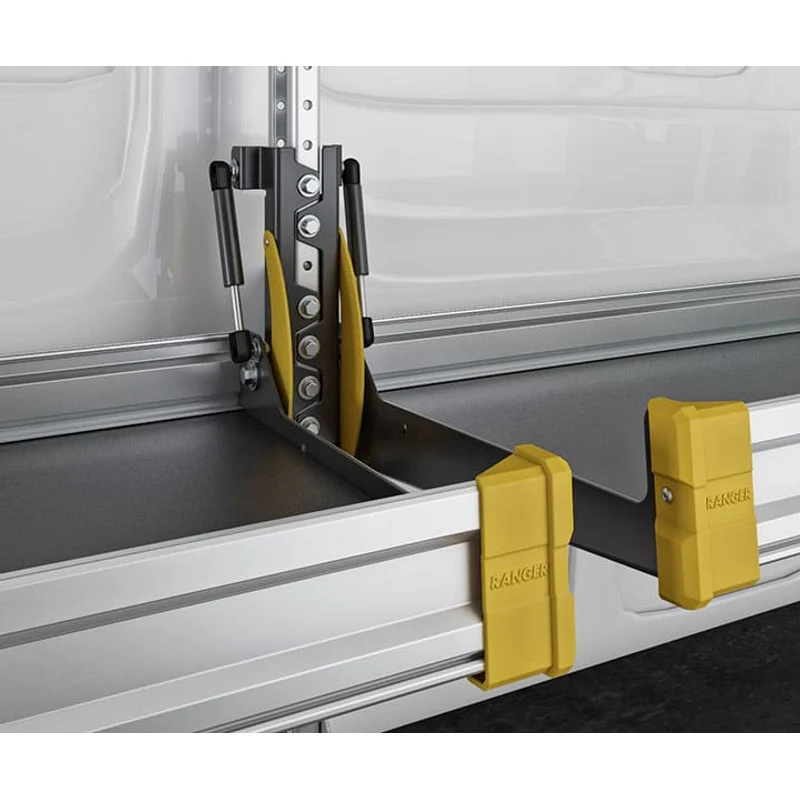 Ranger Design Fold-Away Cargo Van Foldable Shelving System - 2 Levels 65"H x 36"W Model F5-RA36-2 - Image 4