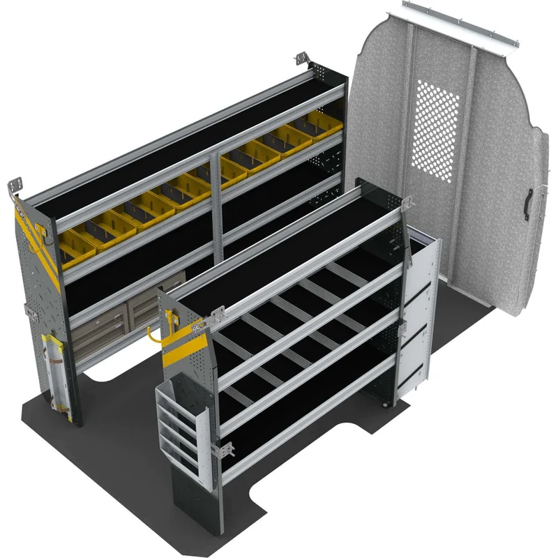 Ranger Design HVAC Van Shelving Package for Mercedes Sprinter 144" Wheelbase Model DHS-12