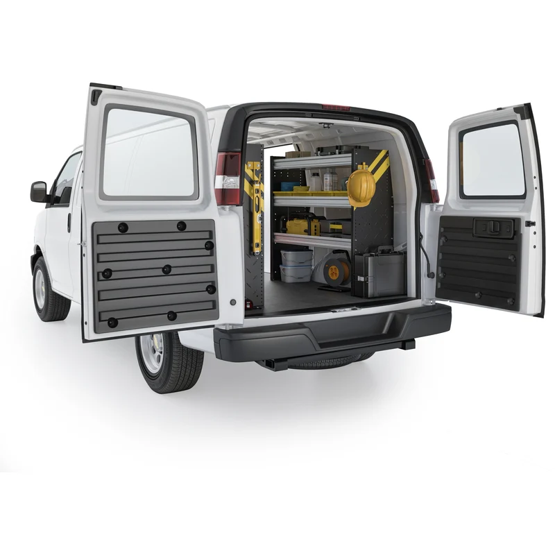Ranger Design Mobile Service & Plumbing Van Shelving Package for Chevrolet Express 135" Wheelbase Model GSR-16 - Image 4