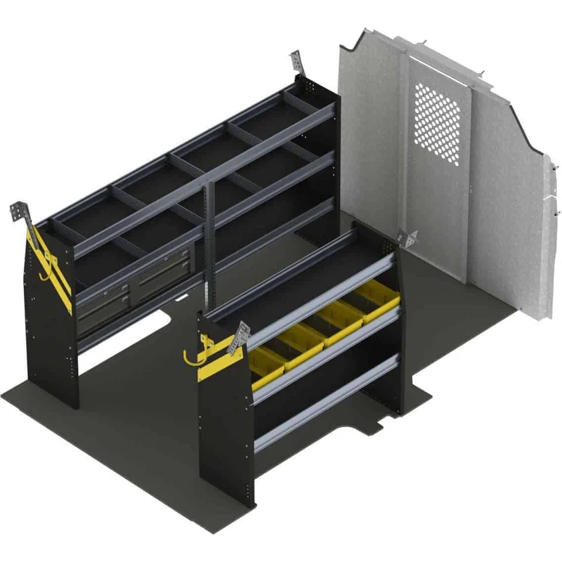 Ranger Design Mobile Service & Plumbing Van Shelving Package for Ford Transit Low Roof 130" & 148" Wheelbase Model FTL-16