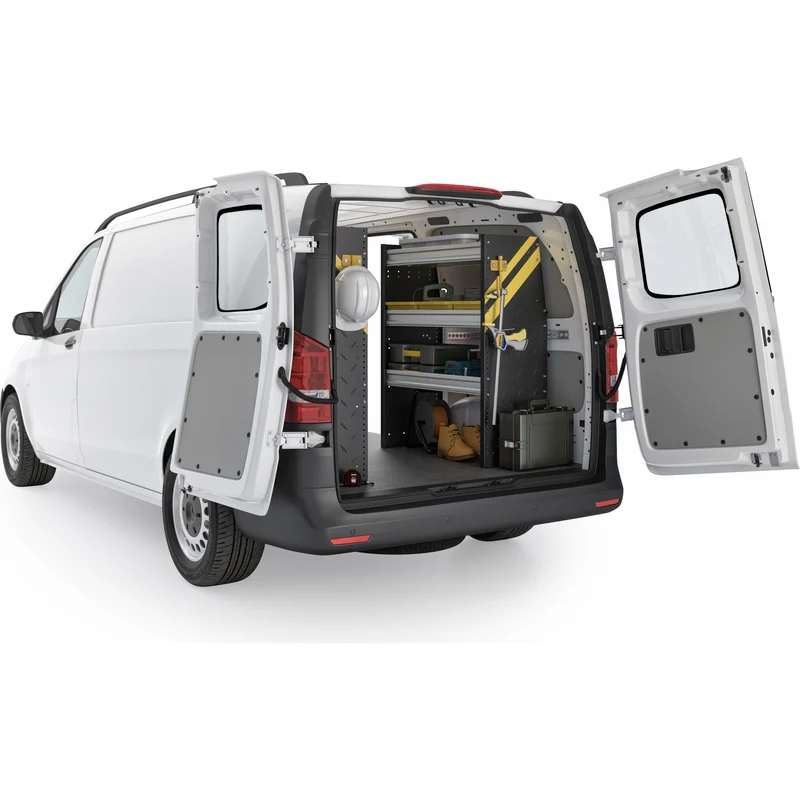 Ranger Design Mobile Service & Plumbing Van Shelving Package for Mercedes Metris All Wheelbase - Single Sliding Door Model MML-16 - Image 4