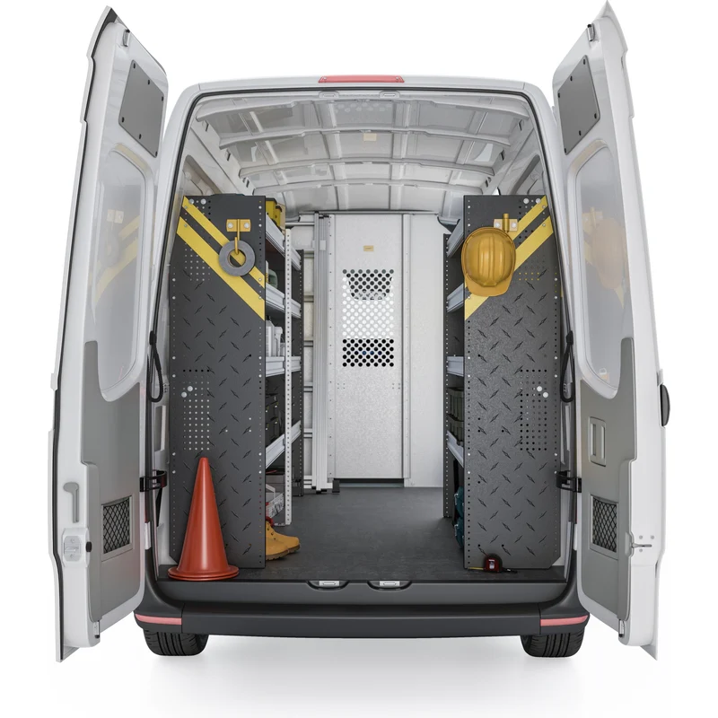 Ranger Design Mobile Service & Plumbing Van Shelving Package for Mercedes Sprinter 144" Wheelbase Model DHS-16 - Image 2