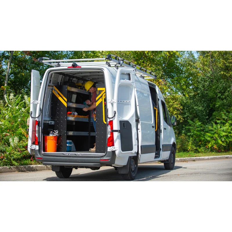 Ranger Design N5 4 Tray Steel Deep Van Shelving for High Roof Vans 20"x84"x62" Model N5-DS84-4 - Image 6