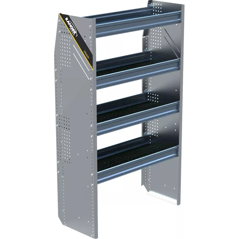 Ranger Design N5 Composite 4 Tray Aluminum Van Shelving for High Roof Vans 16"x36"x62" Model N5-RA36-4C