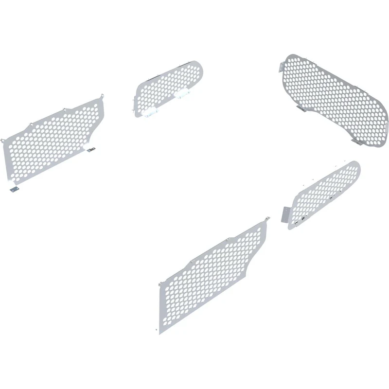 Ranger Design Set of 5 Rear Window Grills for Driver & Passenger Side Model 6136
