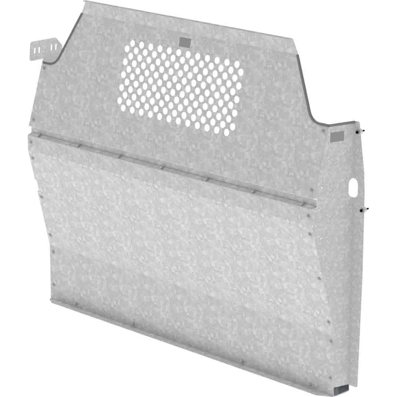 Ranger Design Steel Contoured Partition for Ford Transit Low Roof 130" & 148" Wheelbase - Perforated Window Model C10-FTL