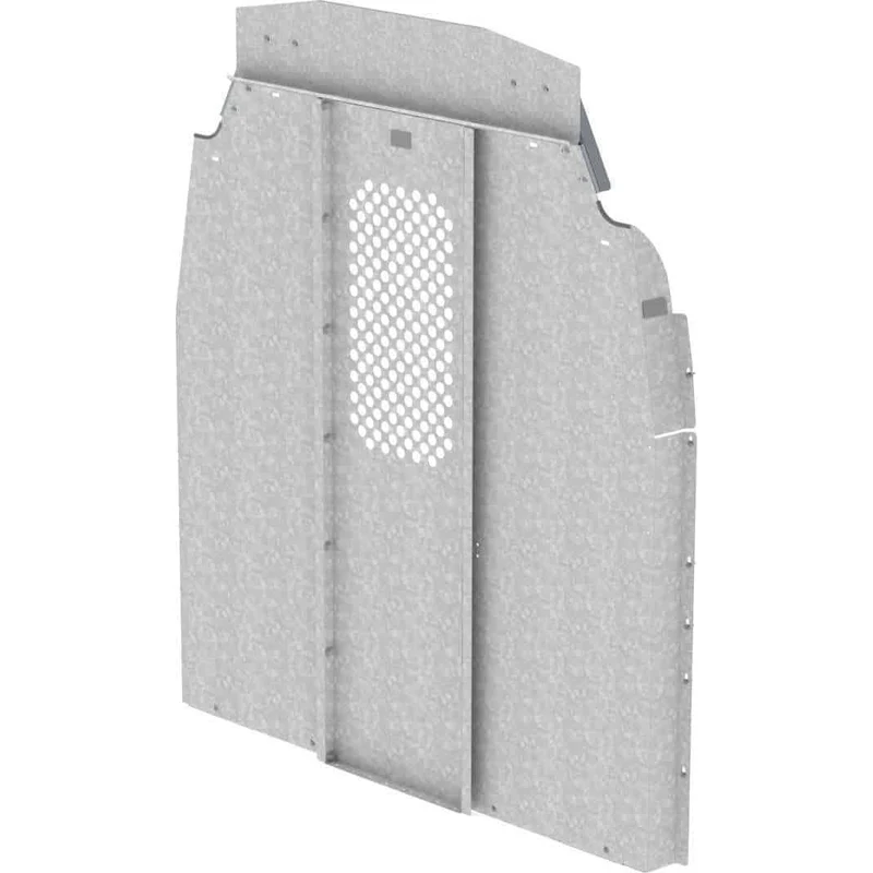 Ranger Design Steel Straight Door Partition for Mercedes Sprinter Low Roof 144" Wheelbase - No Access w/ Perforated Window Model C20-DL