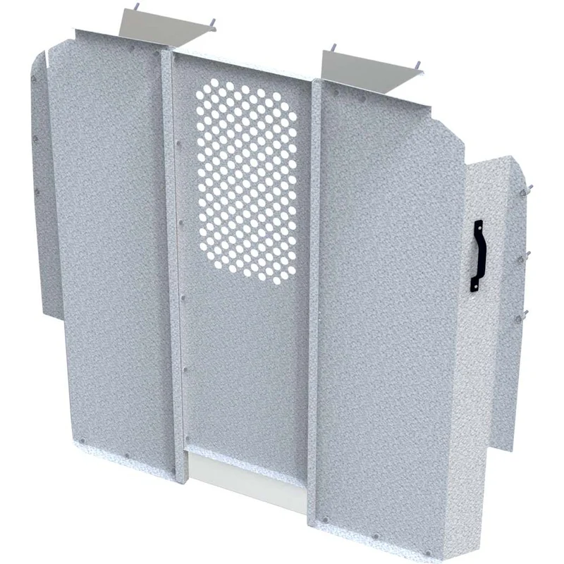Ranger Design Steel Straight Door Partition for Ram ProMaster Standard Roof & High Roof - No Access w/ Perforated Window Model C20-X