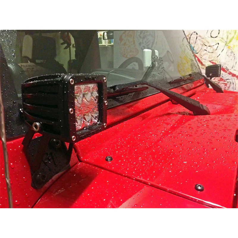 Rigid Industries A-Pillar Mount Kit, Fits D-Series or Radiance POD Lights Model 40331 - Image 4