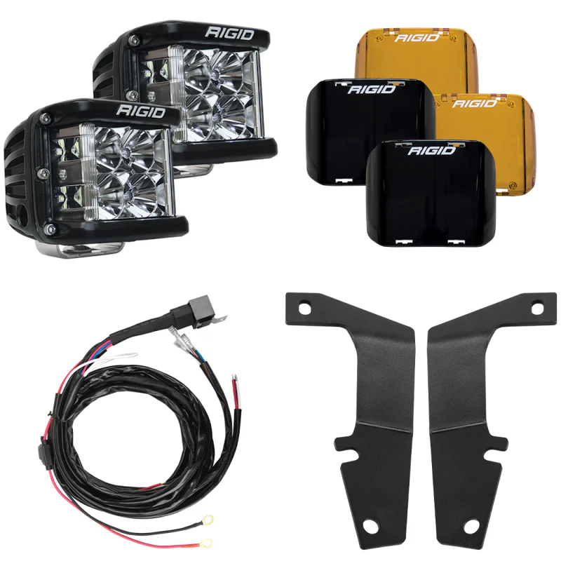 Rigid Industries A-Pillar Light Kit, Includes D-SS Flood Model 46703 - Image 3