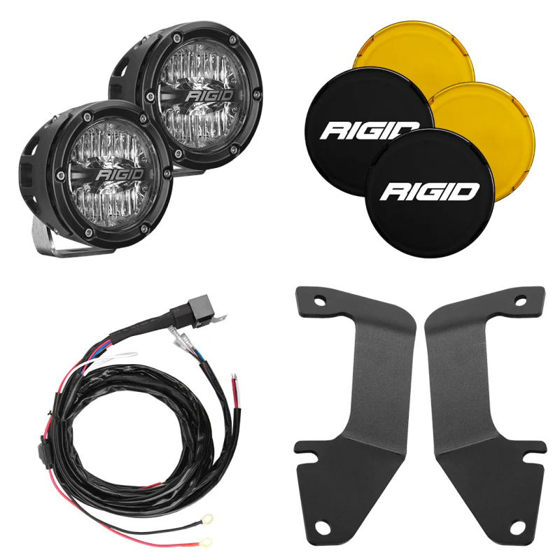 Rigid Industries A-Pillar Light Kit, Includes 4In 360-Series Drive Model 46706 - Image 3