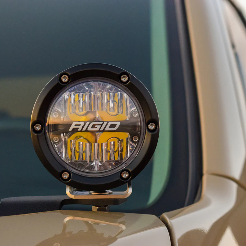 Rigid Industries A-Pillar Light Kit, Includes 4In 360-Series Drive Model 46706 - Image 6