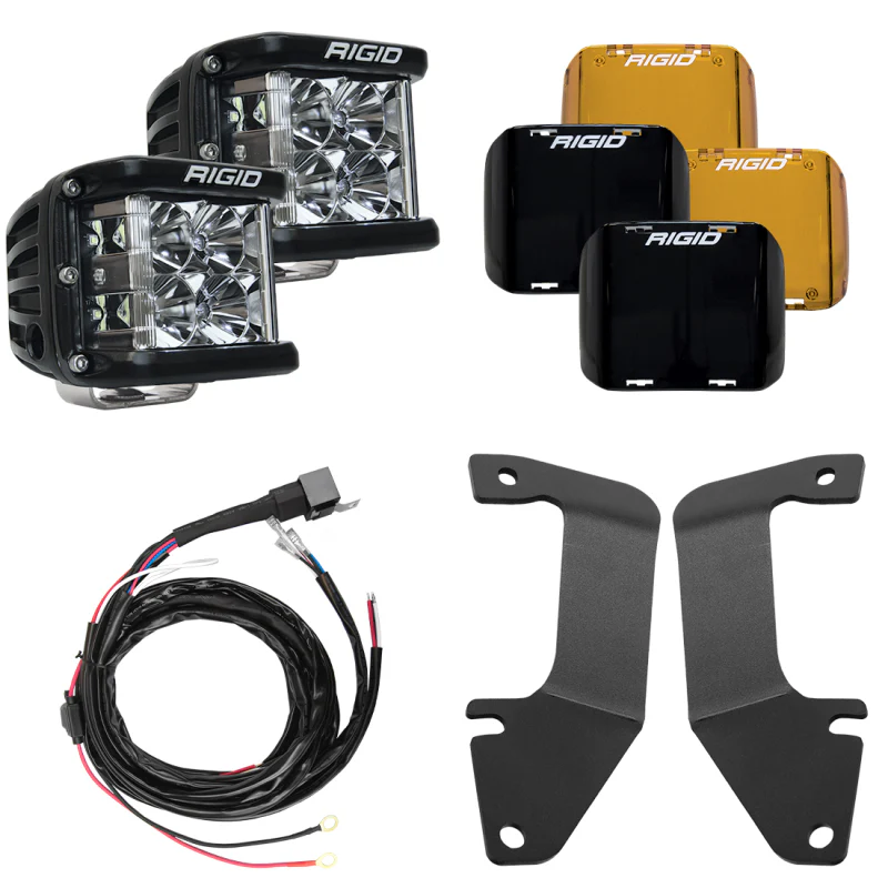 Rigid Industries A-Pillar Light Kit, Includes D-SS Flood Model 46705 - Image 3