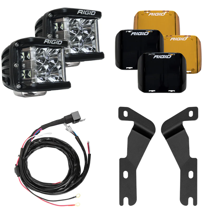 Rigid Industries A-Pillar Light Kit, Includes D-SS Flood Model 46707 - Image 3