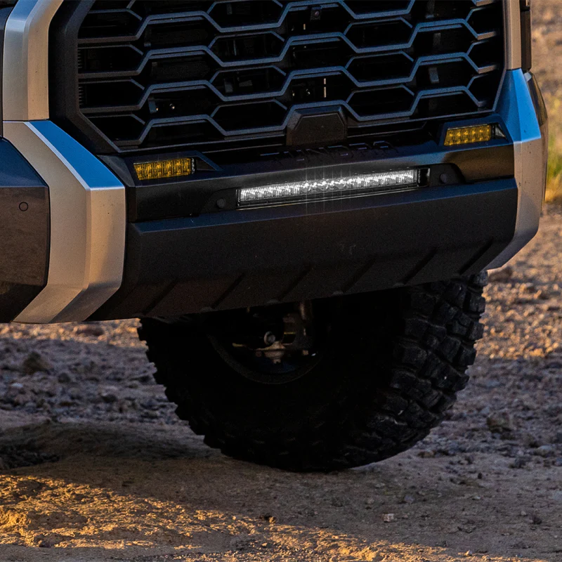 Rigid Industries 2022+ Toyota Tundra 6 Inch SAE SR-Series Selective Yellow Fog Light Kit Model 37201 - Image 3