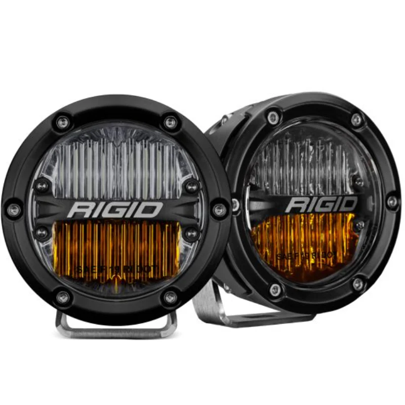 Rigid Industries 360-Series SAE Fog Yellow/White Pair Model 36122