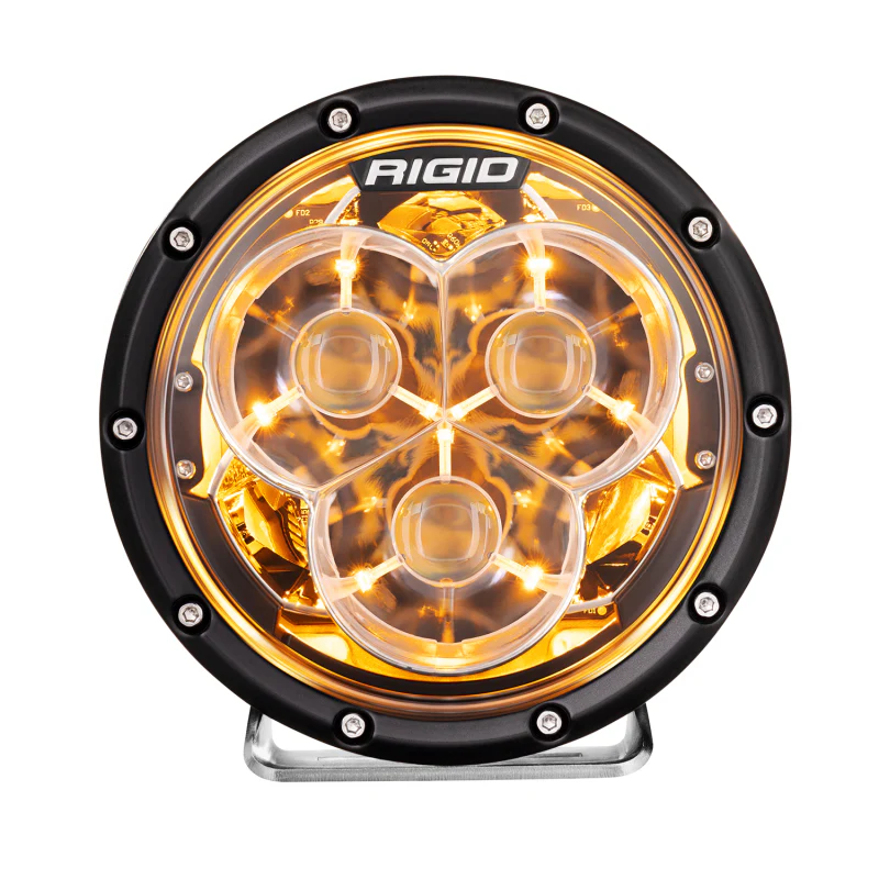 Rigid Industries 6 Inch 360-Series Laser with Precision Spot Optics and Amber backlight Model 36211 - Image 2