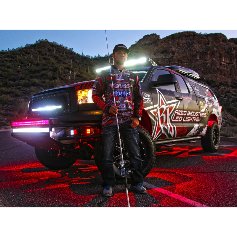 Rigid Industries A-Series LED Universal Rock Light Kit, High Power Amber, Set Of 6 Model 400293 - Image 4