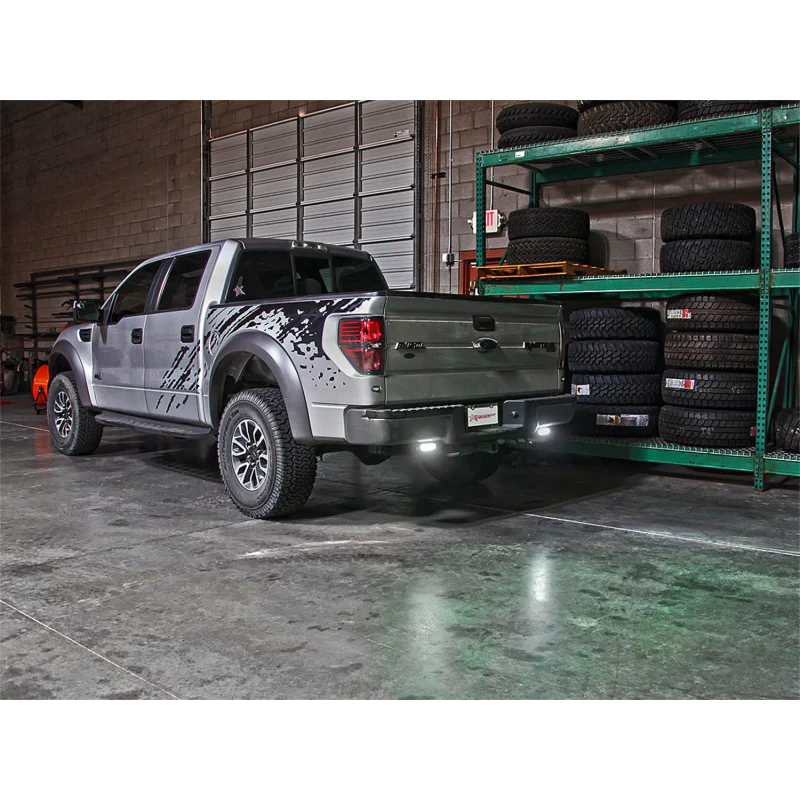 Rigid Industries Back-Up Kit, Includes 2 SR-Q Series PRO Flood Diffused, Surface Mount Model 980023 - Image 2