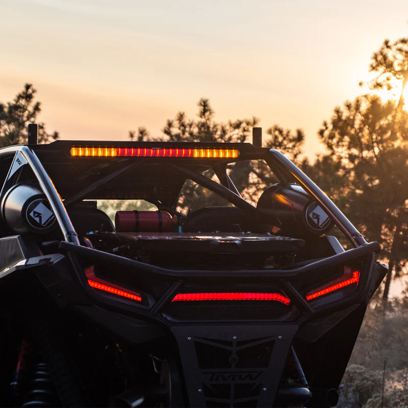 Rigid Industries Chase Rear Facing 27 Mode 5 Color LED Light Bar 28 Inch, Surface Mount Model 901802 - Image 6