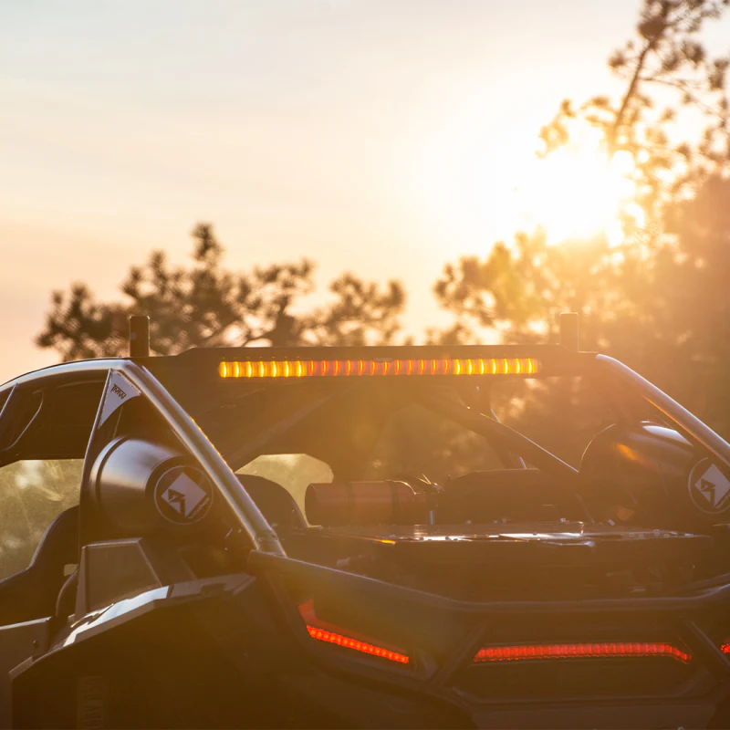 Rigid Industries Chase Rear Facing 27 Mode 5 Color LED Light Bar 28 Inch, Tube Mount Model 901801 - Image 5
