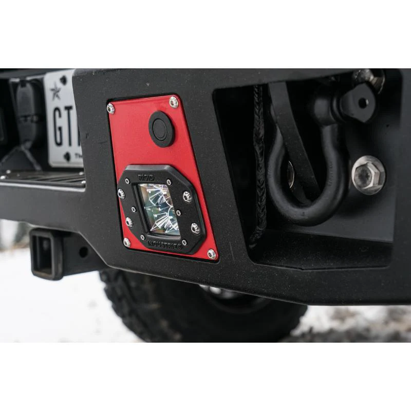 Rigid Industries D-Series Square Pro-Flood Pattern Flush Mount (Pair) Model 212113 - Image 3