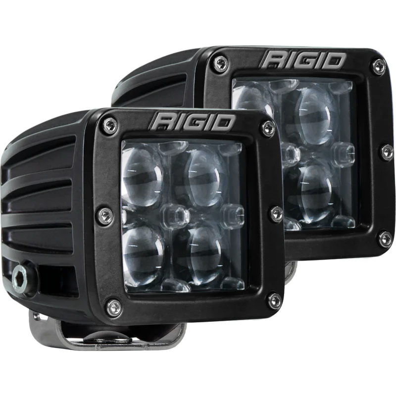 Rigid Industries D-Series PRO LED Light, Hyperspot Optic, Surface Mount, Black Housing, Pair Model 504713 - Image 2