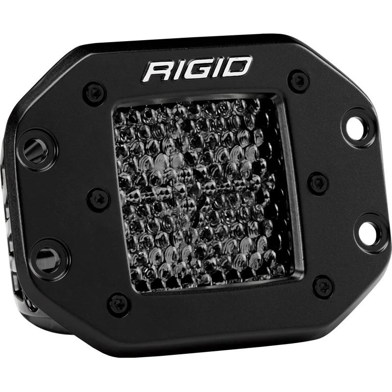 Rigid Industries D-Series PRO Midnight Edition, Spot Diffused, Flush Mount, Pair Model 212513BLK - Image 2