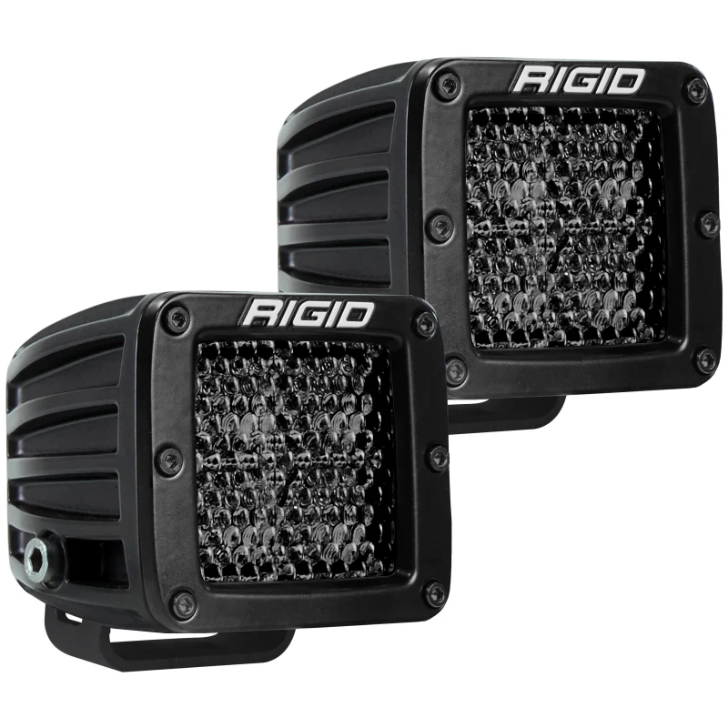 Rigid Industries D-Series PRO Midnight Edition, Spot Diffused, Surface Mount, Pair Model 202513BLK - Image 3