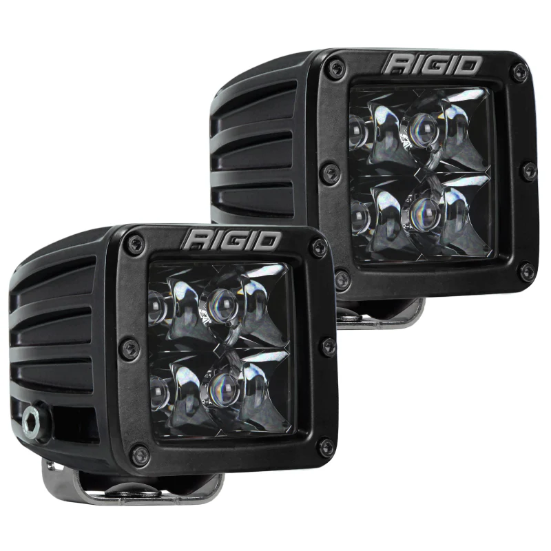 Rigid Industries D-Series PRO Midnight Edition, Spot Optic, Surface Mount, Pair Model 202213BLK - Image 2