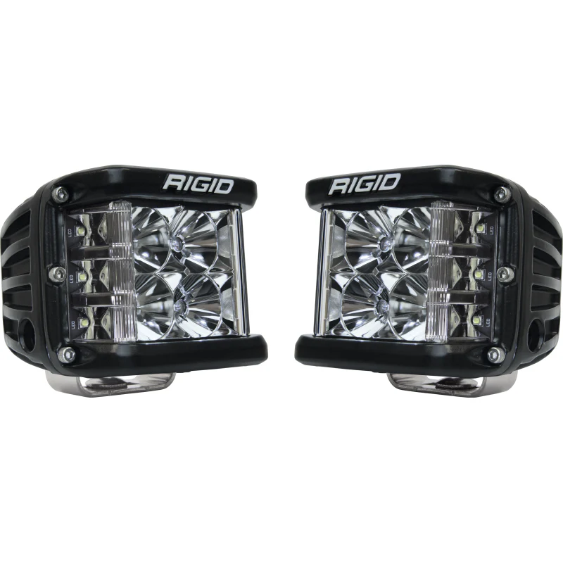 Rigid Industries D-SS PRO Side Shooter, Flood Optic, Surface Mount, Black Housing, Pair Model 262113 - Image 2