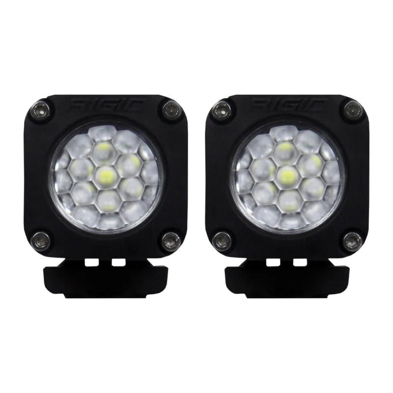 Rigid Industries Ignite Back-Up Kit, Diffused Lens, Surface Mount, Black Housing, Pair Model 20541 - Image 2