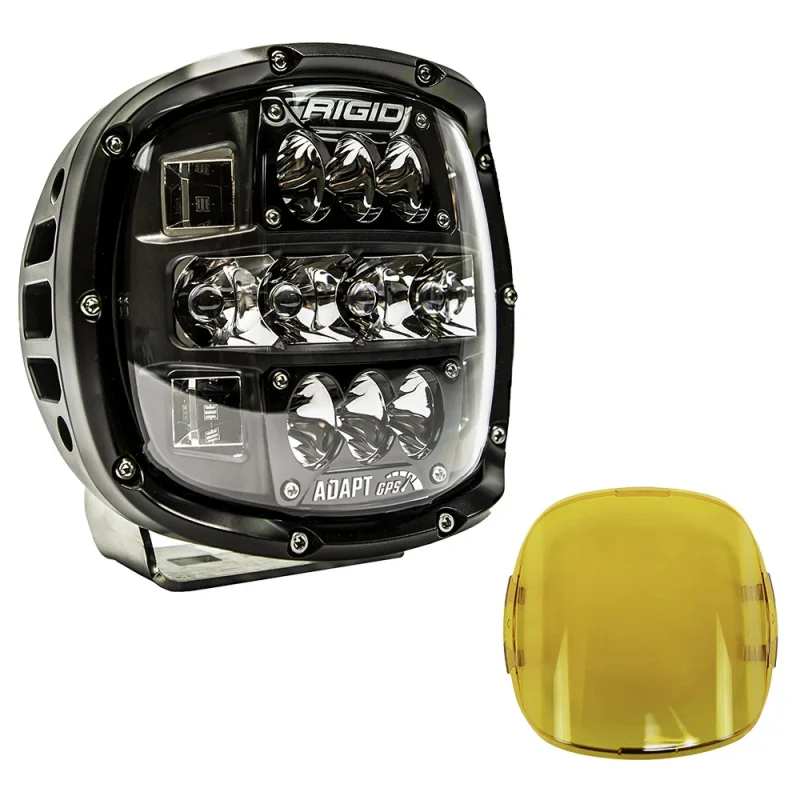 Rigid Industries Light Cover for Adapt XP, Yellow, Single Model 300423 - Image 5