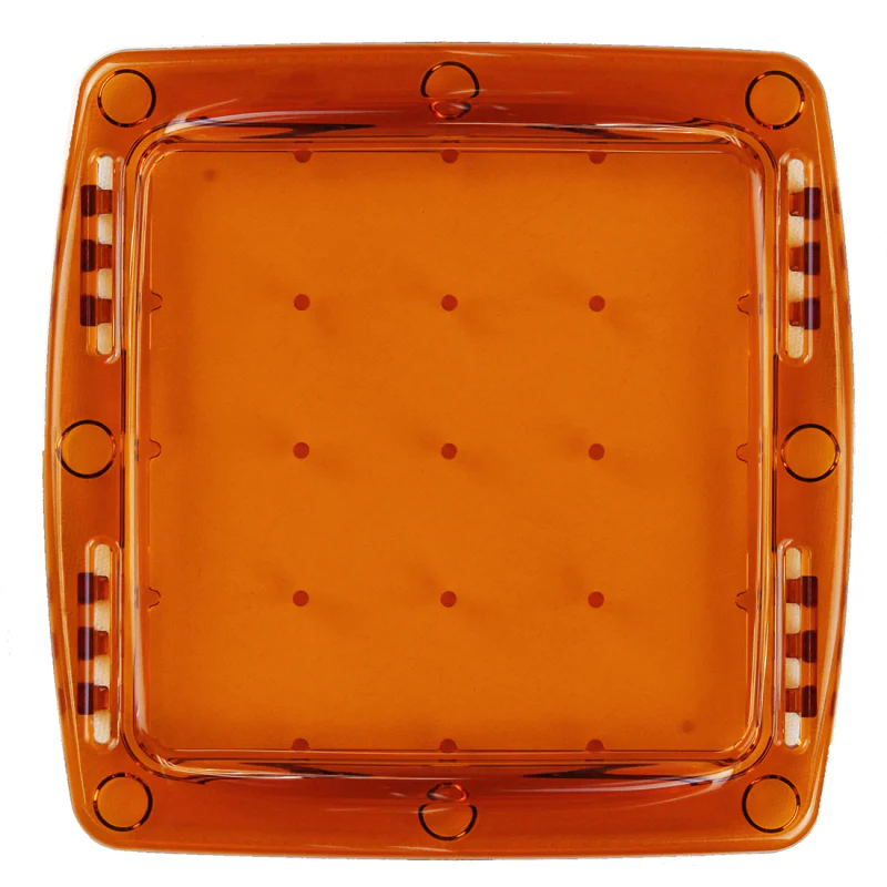 Rigid Industries Light Cover Q-Series Amber PRO Model 103833