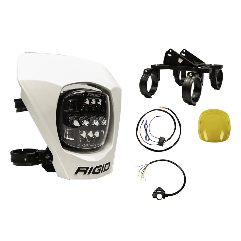 Rigid Industries Mounting Bracket Kit For Adapt XE Ready To Ride Kit, Single Model 300422 - Image 6