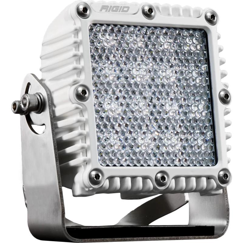 Rigid Industries Q-Series PRO LED Light, Flood Diffused, White Housing, Single Model 245513 - Image 2