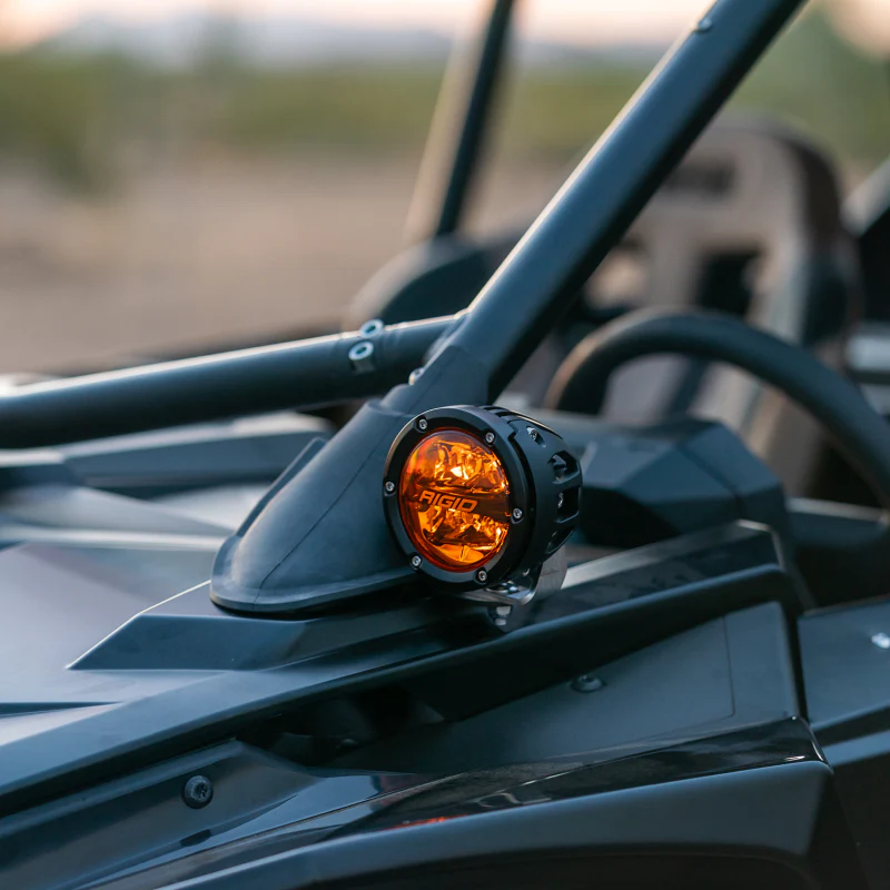 Rigid Industries Amber PRO A-Pillar Light Kit Model 41652 - Image 3