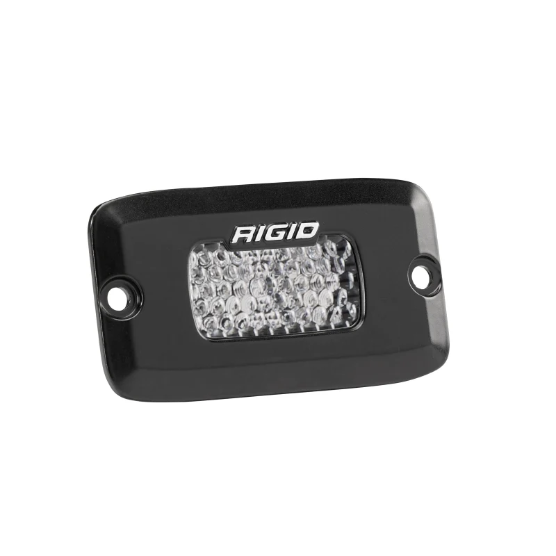 Rigid Industries SR-M Series PRO, Flood Diffused, Flush Mount, Black Housing, Single Model 922513 - Image 2