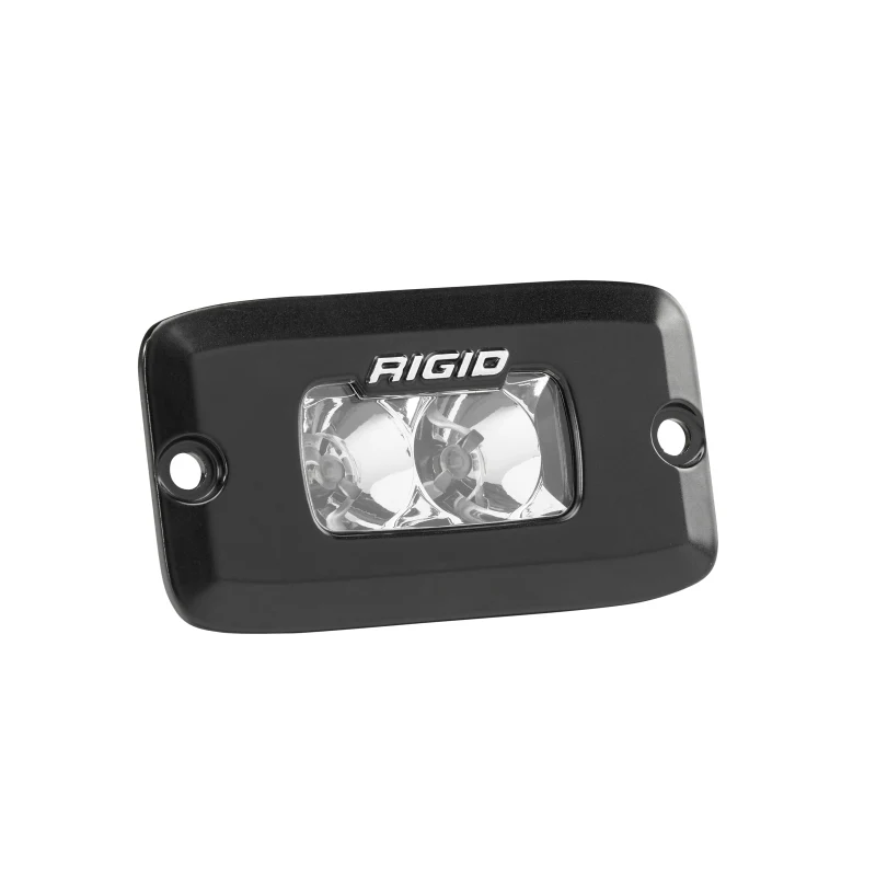 Rigid Industries SR-M Series PRO, Flood Optic, Flush Mount, Black Housing, Single Model 922113 - Image 2