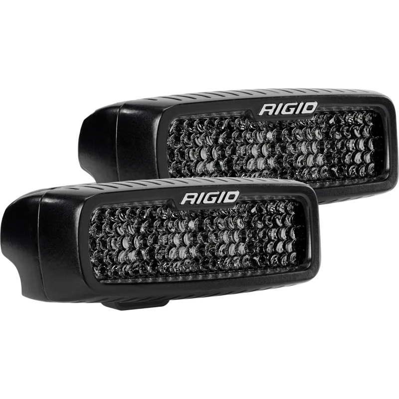 Rigid Industries SR-Q Series PRO Midnight Edition, Spot Diffused, Surface Mount, Pair Model 905513BLK - Image 2