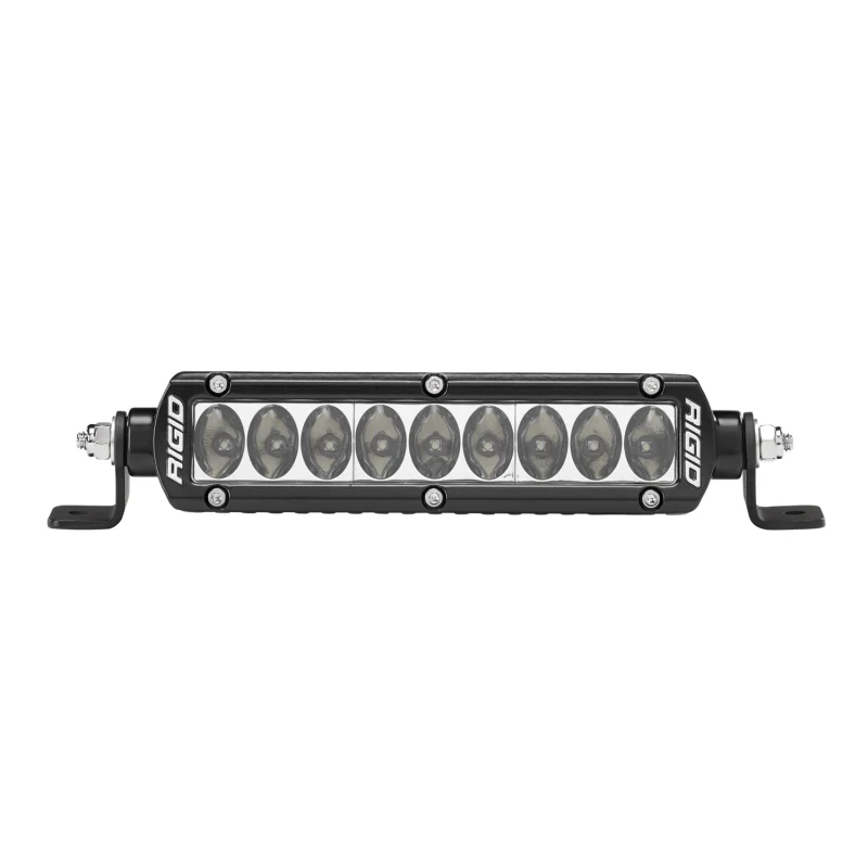 Rigid Industries SR-Series PRO LED Light, Driving Optic, 6 Inch, Black Housing Model 906613
