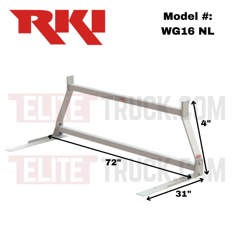 RKI Window Grilles No Louvre Headache Rack For Select Colorado/Canyon Model WG16 NL - Image 2