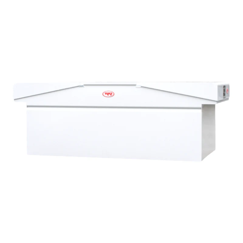 RKI ST Series Standard Profile Wide and Deep Double Lid Crossbox 70"L x 30"W x 25 11/16"H Model ST63WD