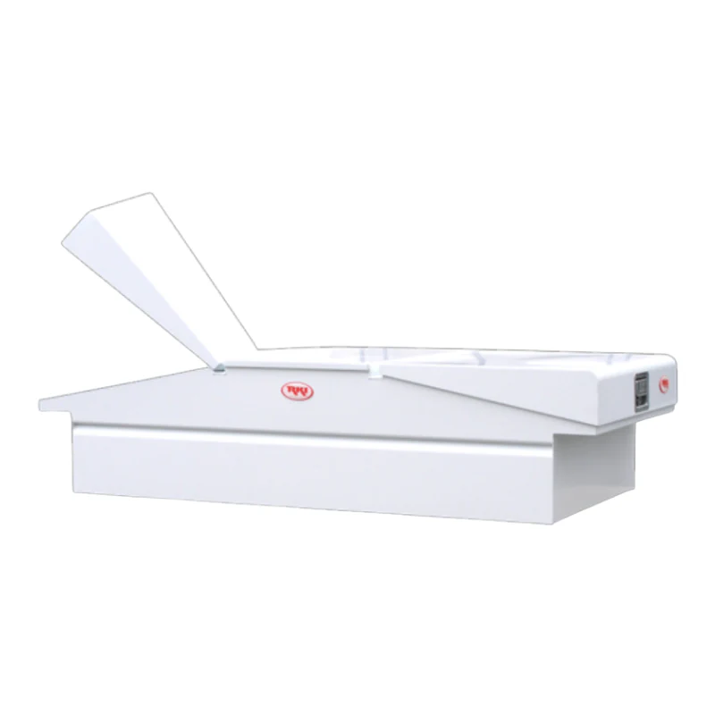 RKI ST Series Standard Profile Wide Double Lid Crossbox 70"L x 30"W x 17 7/16"H Model ST63W