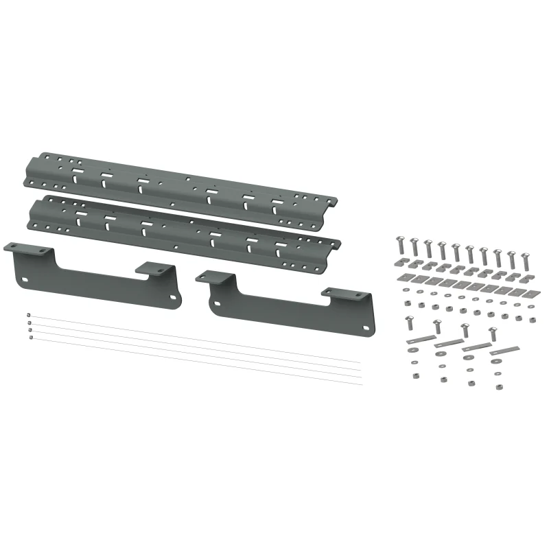 B&W Trailer Hitches Custom Installation Kit For Universal Mounting Rails For Some Ford Trucks Model RVK2404