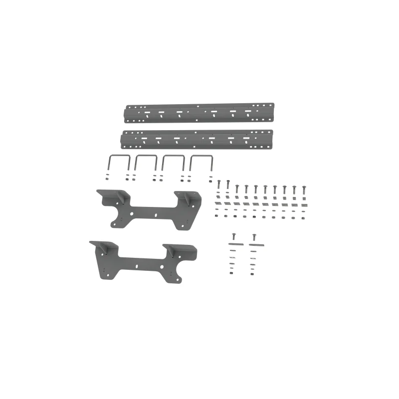 B&W Trailer Hitches Custom Installation Kit For Universal Mounting Rails For Some GM Trucks Model RVK2504