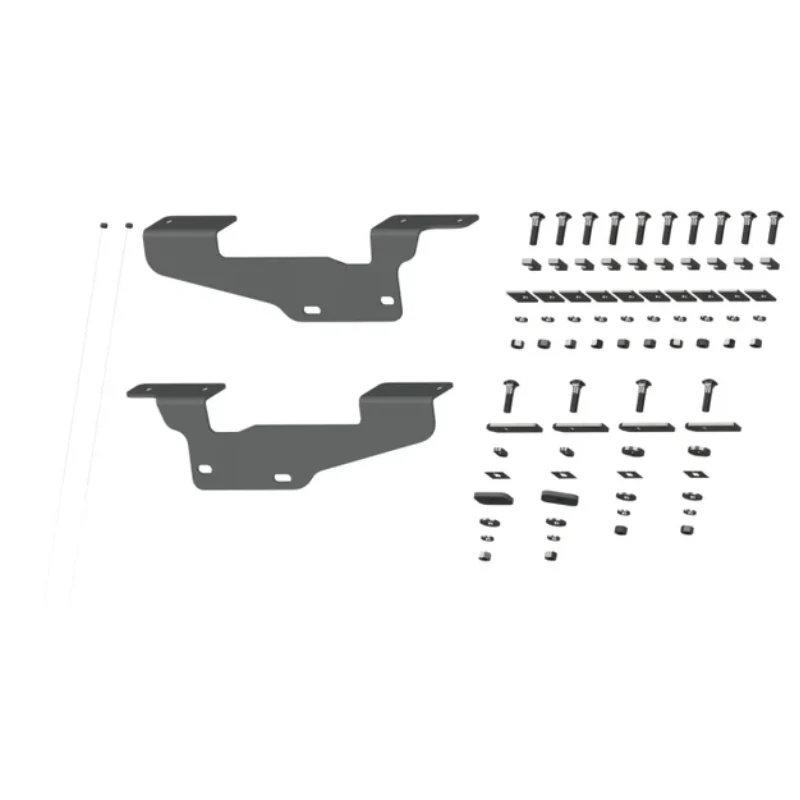 B&W Trailer Hitches Custom Installation Brackets For Universal Mounting Rails For Some Ford Trucks Model RVR2405