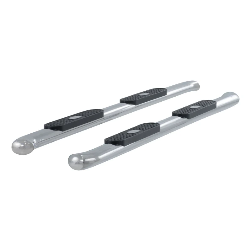 ARIES 4" Polished Stainless Oval Step Nerf Bars Model S222013-2