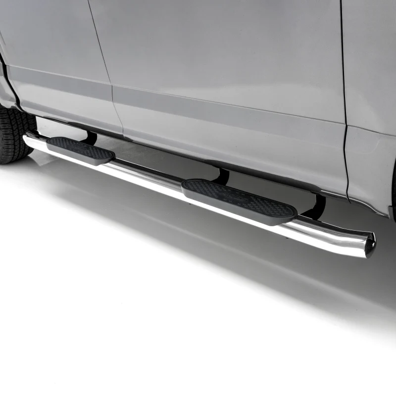 ARIES 4" Polished Stainless Oval Step Nerf Bars Model S223044-2 - Image 9